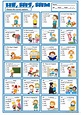 HE; HIS & HIM: English ESL worksheets pdf & doc