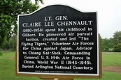 Read the Plaque - Lt. Gen Claire Lee Chennault