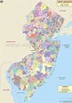 New Jersey Zip Code Map, New Jersey Postal Code | Maps Maker | Zip code ...