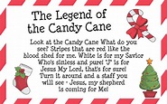 Candy Cane Story - 10 Free PDF Printables | Printablee