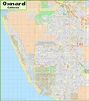Large detailed map of Oxnard - Ontheworldmap.com