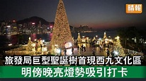 好去處｜旅發局巨型聖誕樹首現西九文化區 明傍晚亮燈勢吸引打卡 - 晴報 - 時事 - 要聞 - D211125