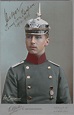 Prince Oskar of Prussia (1888-1958) in 1907. The Prince was the 5th son ...