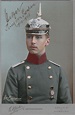 Prince Oskar of Prussia (1888-1958) in 1907. The Prince was the 5th son ...