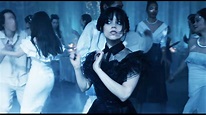 Wednesday Addams dance scene | Jenna Ortega | escena de baile Merlina ...