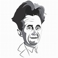 waldez cartuns: George Orwell