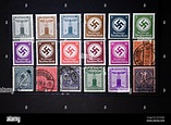 Sammlung von amtlichen Briefmarken des Deutschen Reiches ...