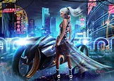 Cyber Girl Wallpapers - Top Free Cyber Girl Backgrounds - WallpaperAccess