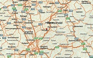 Remscheid Map - Germany