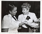 Lucille Ball with her maid Harriet in 1946 | Lucille ball, I love lucy ...