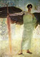 Franz von Stuck Guardián del paraiso, 1889, 167×250 cm: Descripción de ...