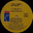 Carla Thomas – Love Means... - Stax LP