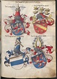 Wappen der Landgrafen von Thüringen, Elsaß, Leuchtenberg ud Hessen ...