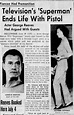 Children's Media Archive: Headlines From the Death of George Reeves 60 ...