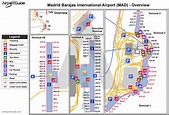 Madrid - Madrid Barajas International (MAD) Airport Terminal Maps - TravelWidget.com | Map ...