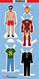 Paper Dolls as Fashion History in 2020 | Iron man paper doll, Paper ...