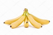 Bunch of five bananas — Stock Photo © Gbuglok #4016878