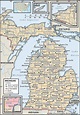Printable Michigan Map With Cities These Printable Maps Are Hard To ...