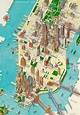 Mappe e percorsi dettagliati di New York