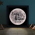 full moon light box by oakdene designs | notonthehighstreet.com