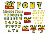 Toy Story FONT SVG, Toy Story SVG, Toy Story Alfabeto Svg, Letras de ...