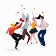 Dance Party Vector Art, Icons, and Graphics for Free Download