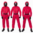 Squid Game Guard Deluxe Costume - Size Extra Large - 1 PC : Amscan ...
