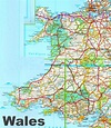Detailed map of Wales - Ontheworldmap.com