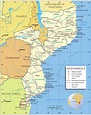 Karten von Mosambik | Karten von Mosambik zum Herunterladen und Drucken