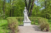 Retrato escultórico de Alexandra Branitskaya — Foto editorial de stock ...