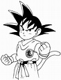 Dibujos de Goku para colorear - Colorear24.com