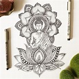 30+ Top For Drawing Buddha Mandala Sketch - Sarah Sidney Blogs
