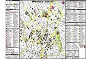 Gratis São Paulo Stadtplan mit Sehenswürdigkeiten zum Download - PLANATIVE