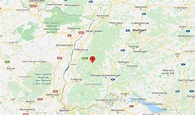 Mapa da Floresta Negra Alemanha - Alemanha Online