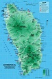 Commonwealth of Dominica Map