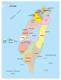 Mapas de Taiwán - Atlas del Mundo