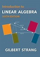 Introduction to Linear Algebra: Sixth Edition