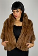 40's Mink Stole, Vintage Mink Stole, Dark Brown, Vintage Fur Wrap, Mink Fur, Evening Fur Wrap ...