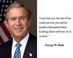 President George W. Bush Ground Zero September 11 Quote 8 x 10 Photo ...