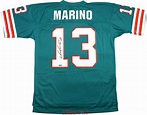 Dan Marino Autographed Miami Dolphins Custom Jersey