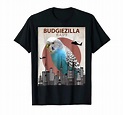 Budgiezilla | Budgie T Shirt for Budgerigar Parakeet Lovers 3D T Shirt ...