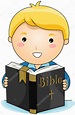 Ninos Animados Leyendo La Biblia - Dibujos De Ninos