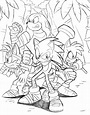 Sonic Boom Coloring Pages Usable | Educative Printable