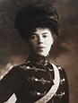 Grand Duchess Olga Alexandrovna in regimental uniform. Sister of the ...
