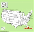 Hollywood Map