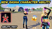 New Dasha Character Skill Test | Free Fire Dasha Character Ability ...