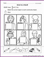 free printable community helpers worksheets for kindergarten ...