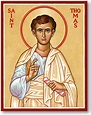 Men Saint Icons: St. Thomas the Apostle Icon | Monastery Icons