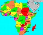 Mapa Africa Paises | Mapa