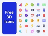 Free 3d Icon - UpLabs